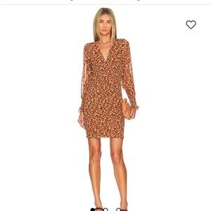 Steve Madden Carly Mini Dress in Mocha Bisque